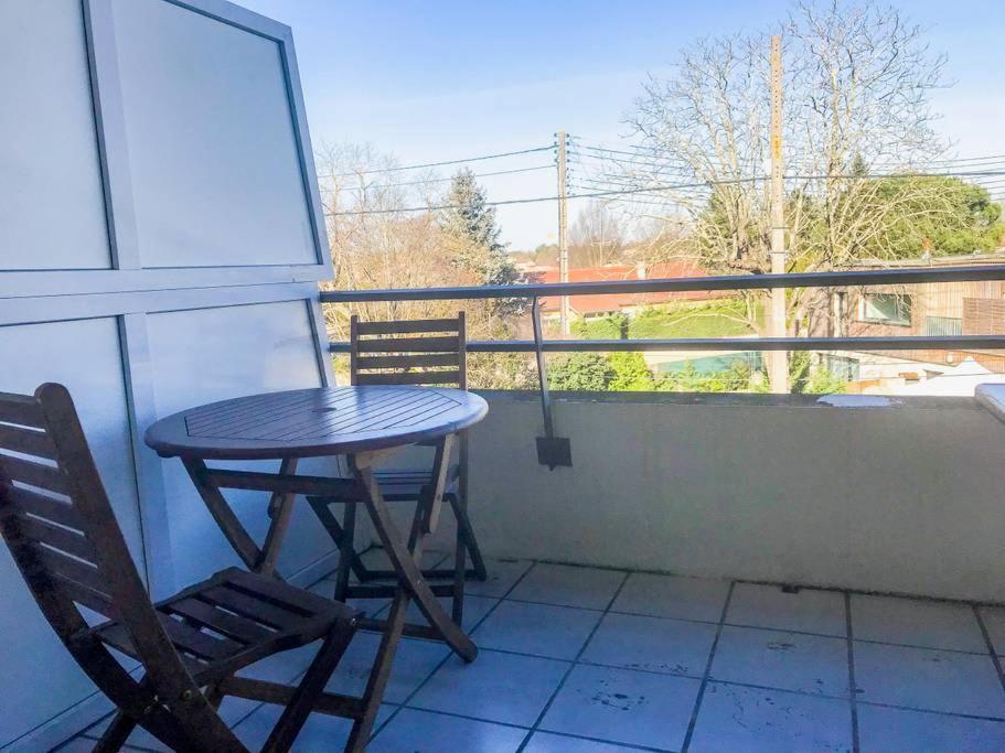 Studio Santa Monica - Climatise - Piscine - Parking Toulouse Exteriör bild